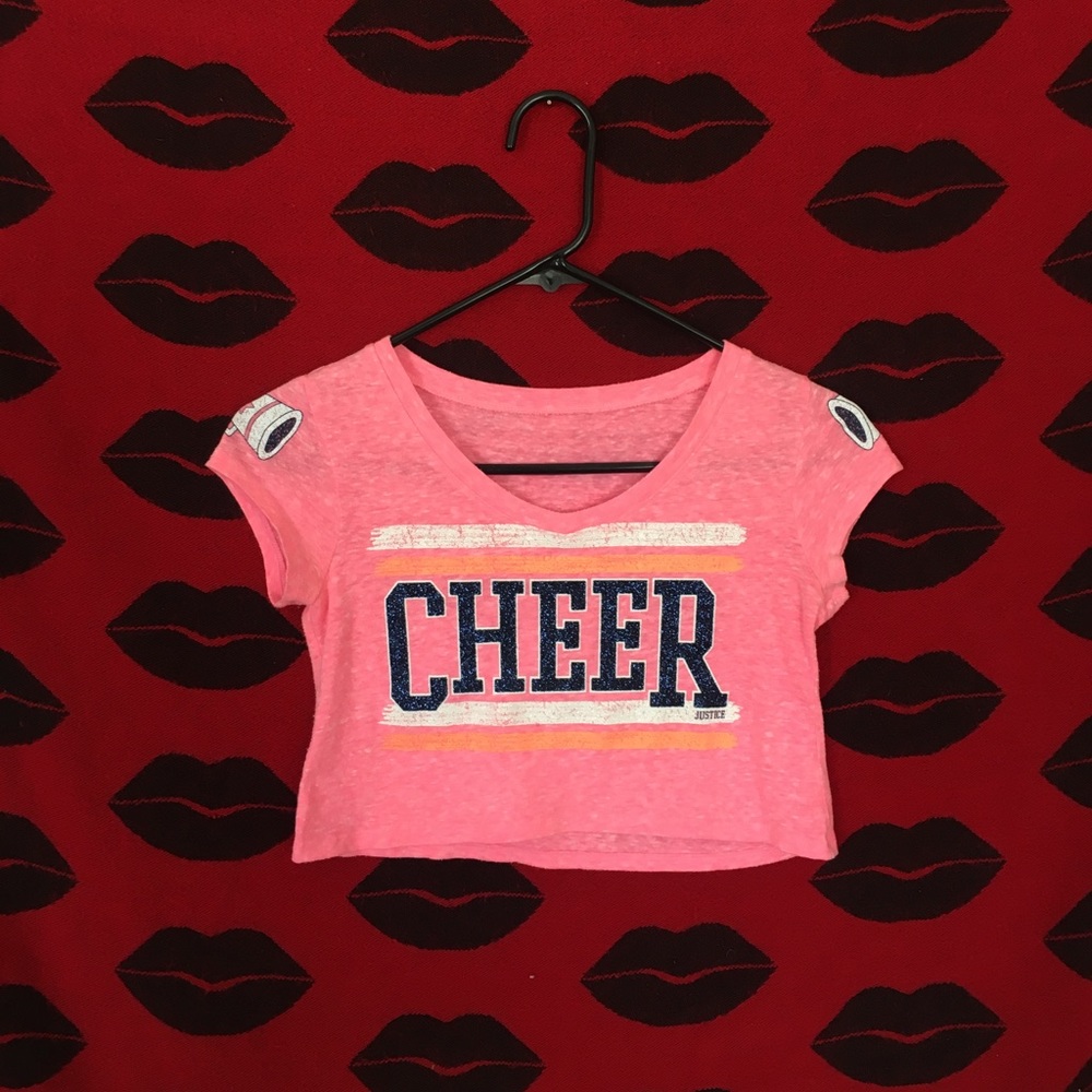 Justice Shirt Pink